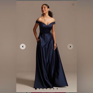 David’s Bridal bridesmaids dress